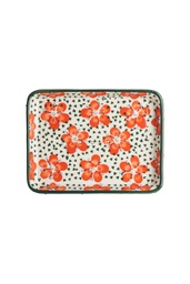 [POR664] Soap dish Flower