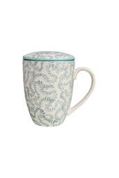 [POR630] Cup with tea strainer RUSTIC 400 ml