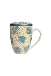 [POR631] Tasse mit Teesieb BOHO CHIC 400 ml