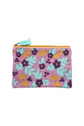 [BAG273] Velvet bag Flower