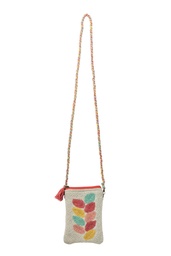 [BAG277] Shoulder bag Leaves