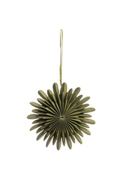 [MX916] Paper pendant GREEN FLAKE