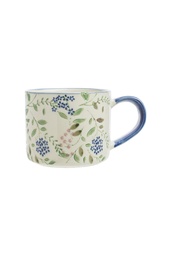 [POR768] Tasse VINTAGE GARDEN blue