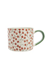 [POR769] Tasse VINTAGE GARDEN red