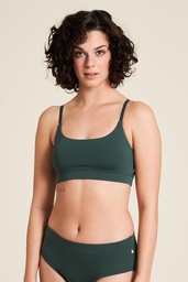 [BAS02] Tencel™ Bralette (dark green)